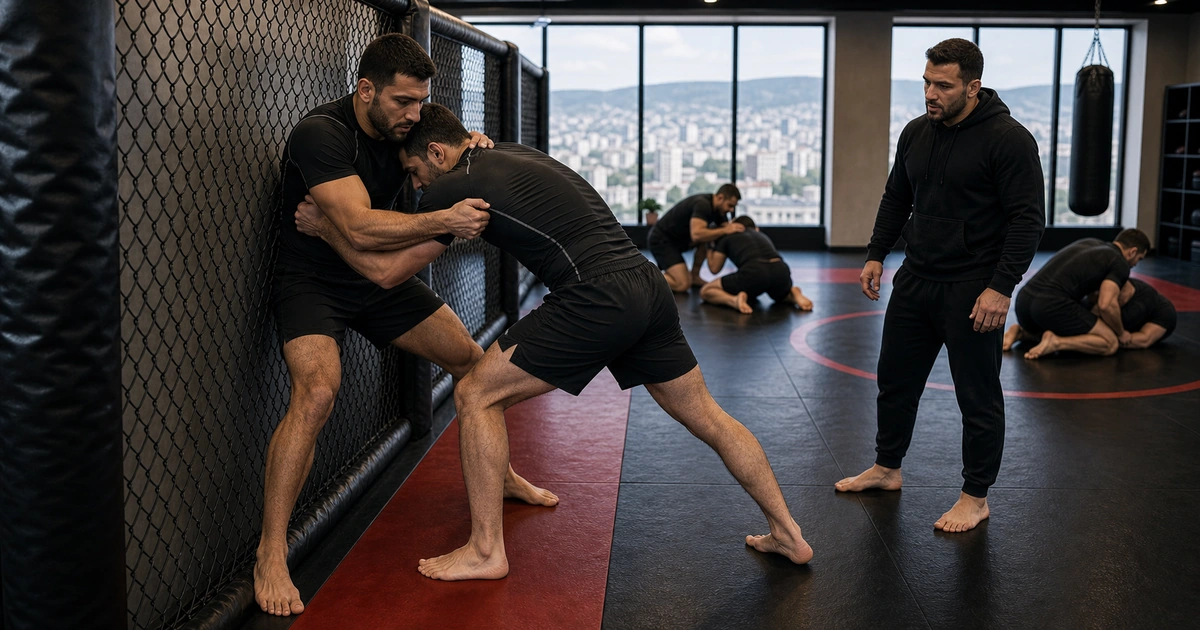 Illustrative editorial image for What MMA athletes need beyond pure BJJ